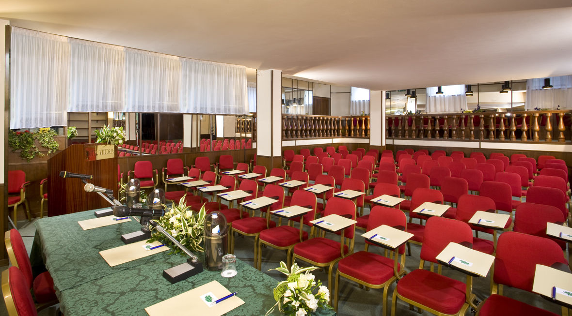 Hotel Vittoria Pesaro Obchodní fotografie The ballroom